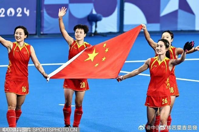 标题：巴黎奥运会丨曲棍球——女子半决赛：中国队晋级决赛