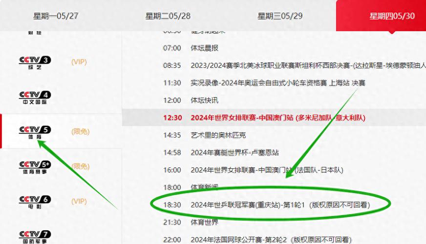 标题：中央5套乒乓球直播时间表:附CCTV5乒乓球直播今天节目最新预告